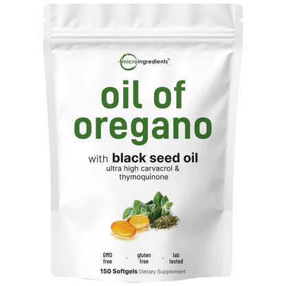 Micro Ingredients Oregano Oil with Black Seed Oil